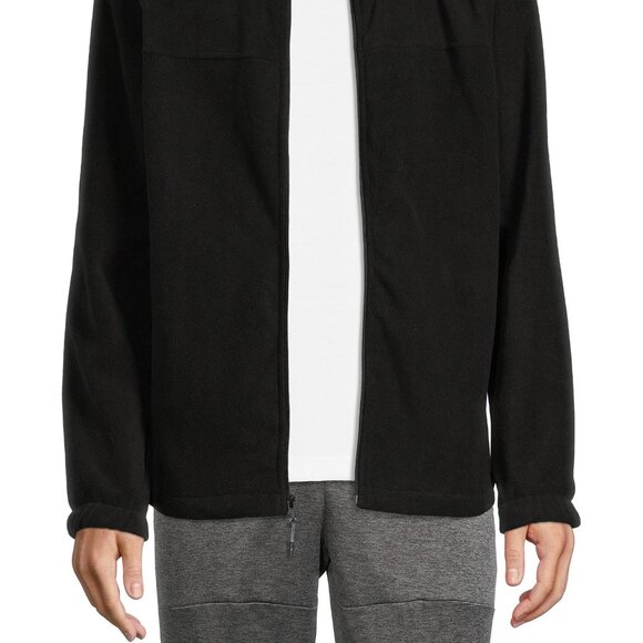 Swiss Alps Men's Full Zip Polar Fleece Jacket (X-Large, Black) - NWT, Never Worn - Picture 2 of 4